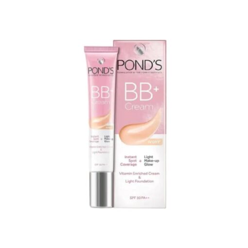 Ponds BB+ Cream Instant Spot Coverage + Light Make-up Glow Ivory(18gm)