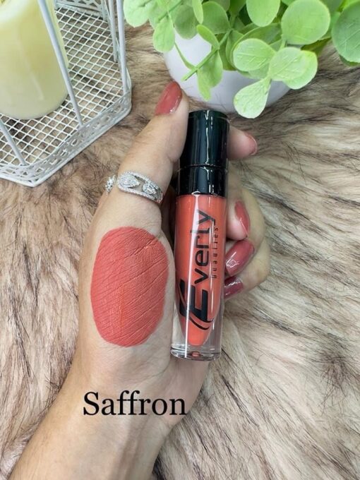 Everly Beauties Matte Lipstick - Saffron