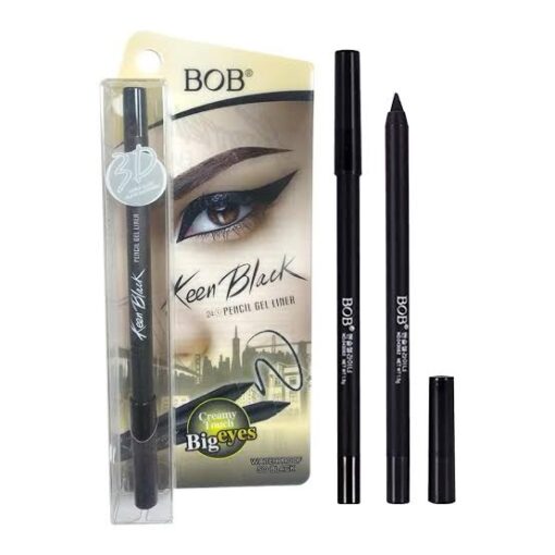 BOB Keen Black Pencil Gel Liner Kajal