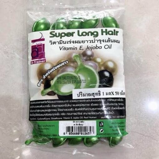 Thailand Original Super Long Hair Vitamin E Capsule