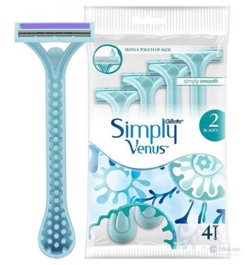 Gillette Simply Venus 4 ps Blades Razor