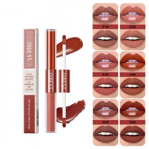 QIBEST  2in1 Dual Head Lipstick