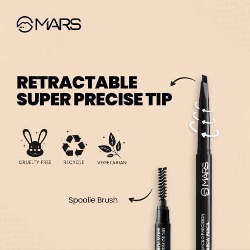 MARS Eye Brow Micro Precision Brow Pencil - Image 3