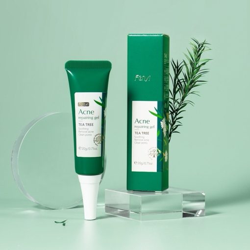 Fenyi Tea Tree Acne Repairing Gel Remove Pimple Clean Pores Cream Tighten Pores 20g - Image 2