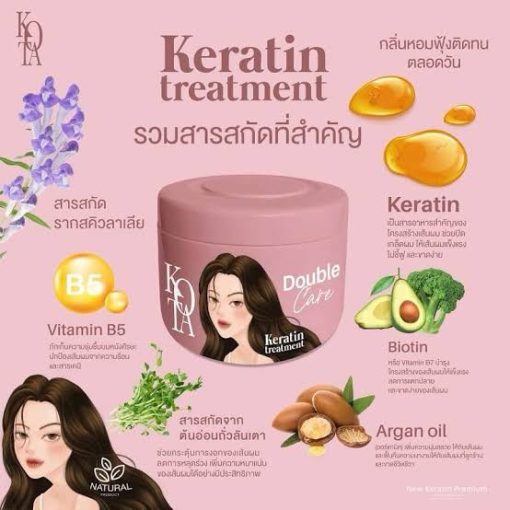 Kota Keratin Hair Treatment Double Care 250ml - Image 2