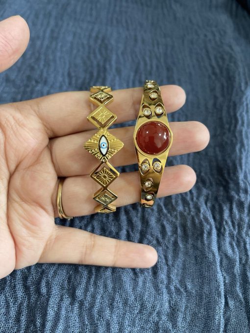 Red Big Stone Bracelet