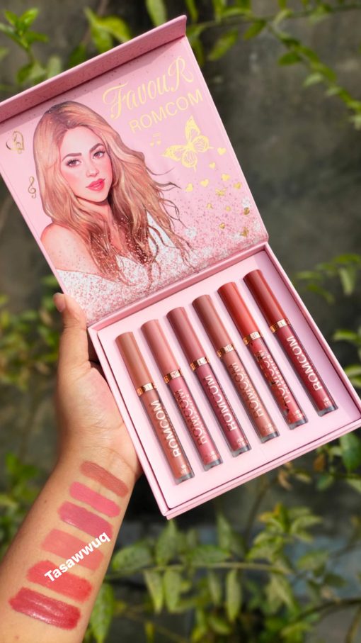 ROMCOM 6 Pcs Lipstick Set