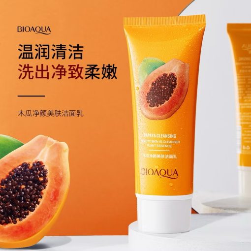 Bioaqua Papaya Cleansing Beauty Skin Face wash - 100g