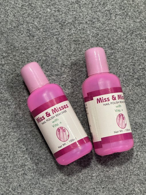 Miss & Misses Nail Polish Remover