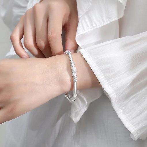 Rose Bangle Stainless Steel