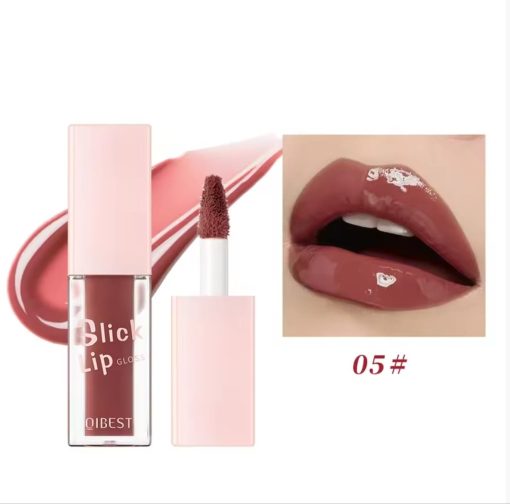 Qibest Slick Lip Gloss-shade 5