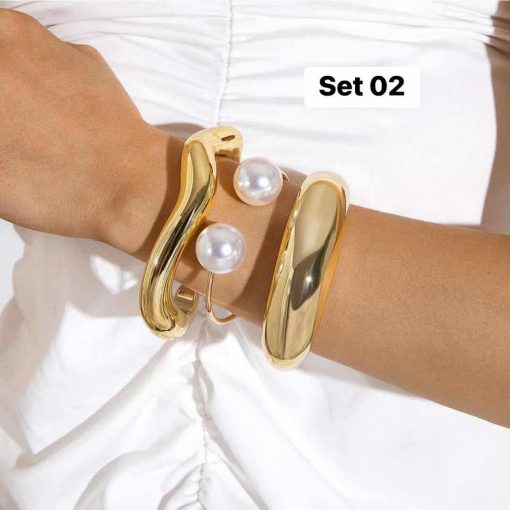 Bracelect Set-Pearl