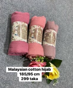 Malaysian Cotton Crinkle Hijab