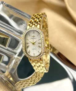Grealy Oval Luxury Rhinestone Quartz Watch