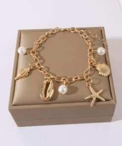 Beachy Vibe Beach Charm Bracelet