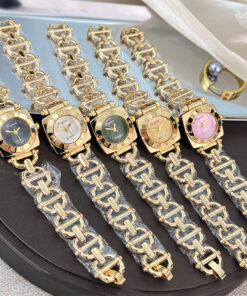 Eliyina Luxury Oval Box Dial Bracelect Watch