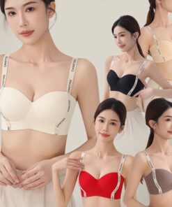 Comfort Seamless Anti-Sagging Push-Up Padded Bra (White) Wirefree, Soft, Breathable & Stylish Everyday Wear