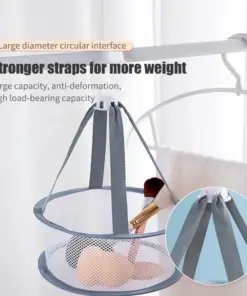 360° Rotating Makeup Tools Cleaning Hanging Drying Basket