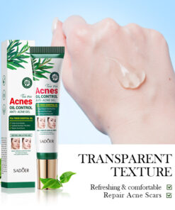 SADOER Mild and Pure Tea Tree Gel Acne removing and Oil Control Anti Acne Soothing gel- 20g