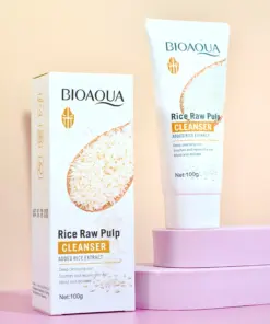 Bioaqua Rice Raw Pulp Cleanser-100g