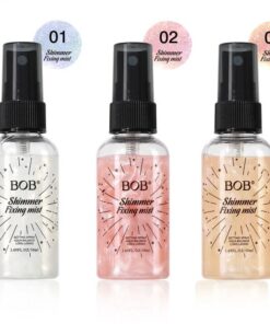 BOB Shimmer Fixing Mist Long-Lasting Hydrating Setting Spray (50ml)